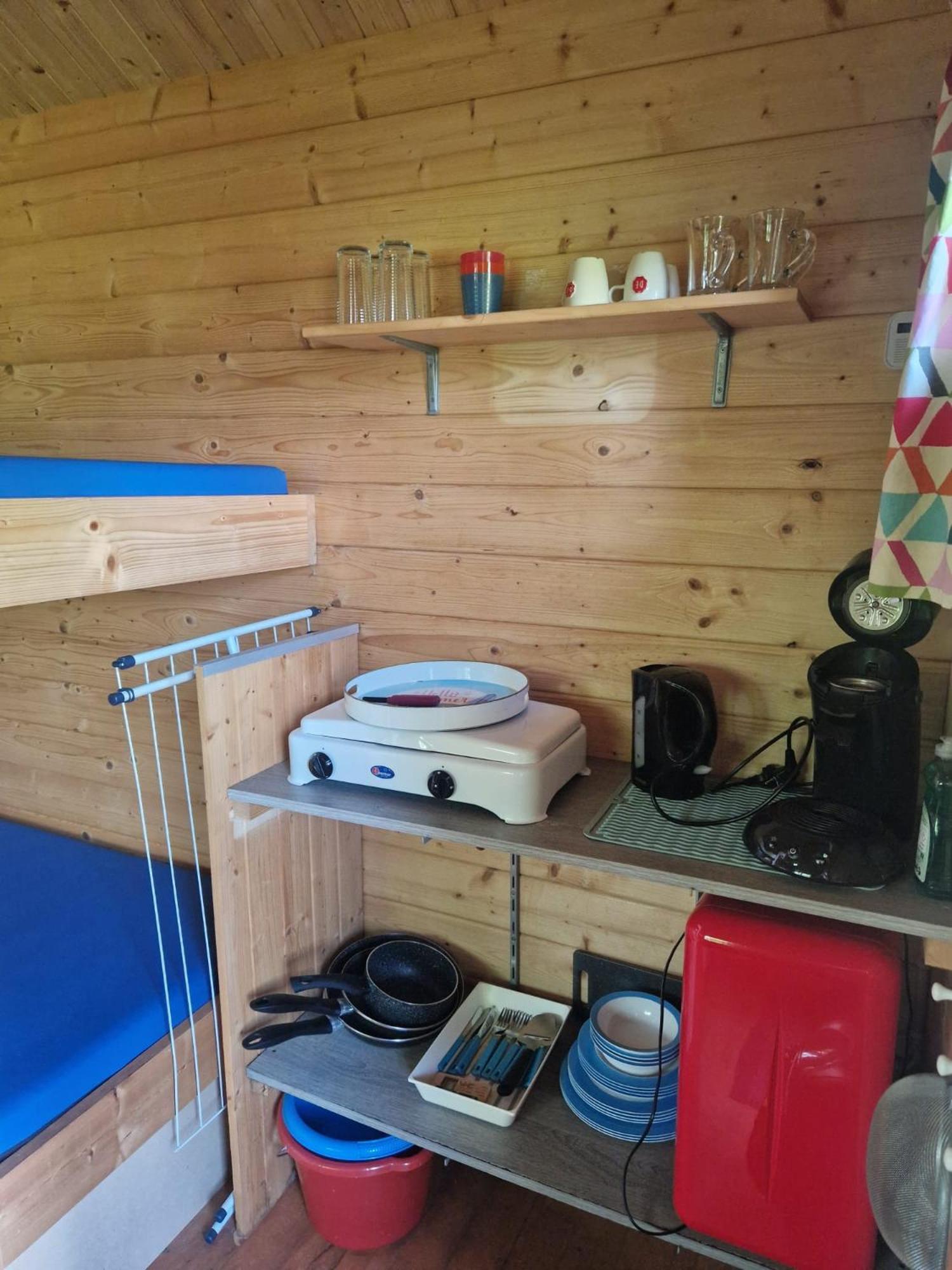 Camping Alkenhaer Appelscha Blokhut Basic Екстер'єр фото
